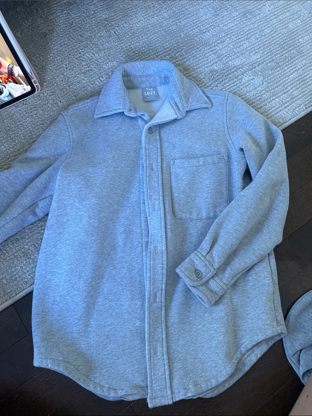 TNA Heather Gray Overshirt
